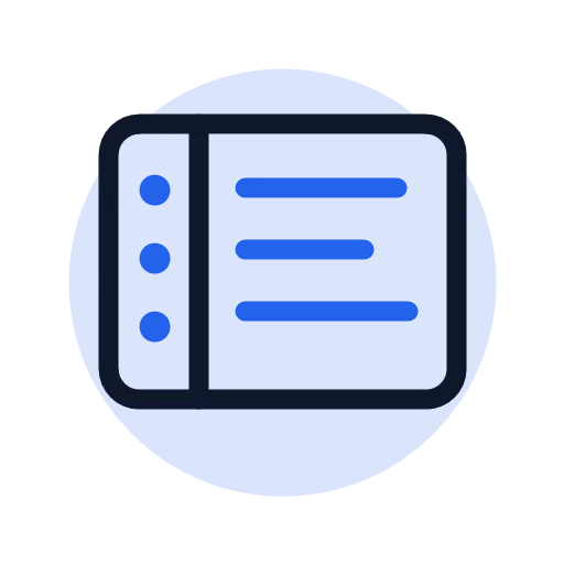 Pictograma sistem web personalizat cu panou de administrare